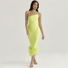 Green Femme Maxi Dress