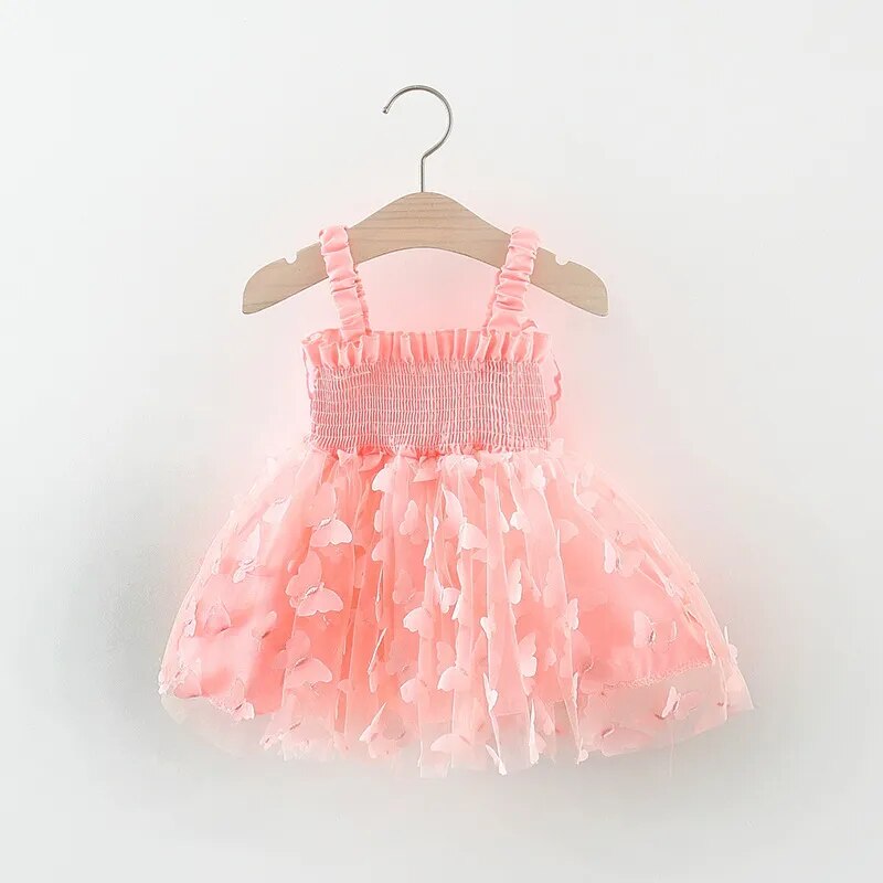 3D Embroidery Princess Dress for Girls