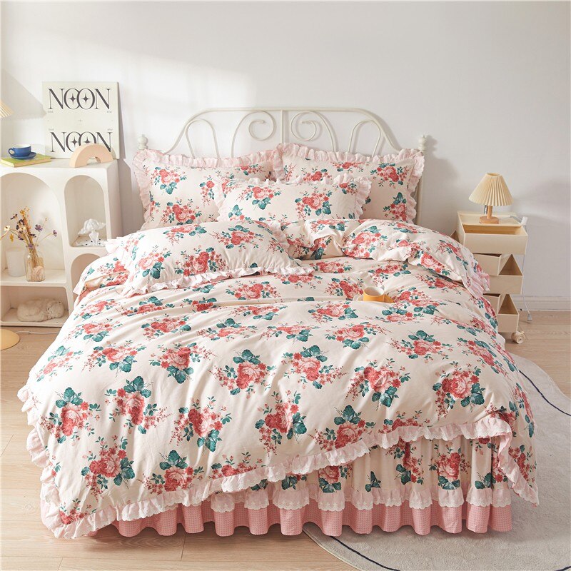 Rose Floral Exquisite Bedding set