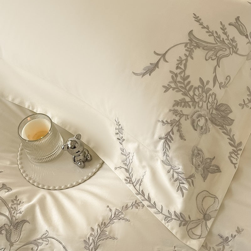 Chic Embroidery Bedding Set