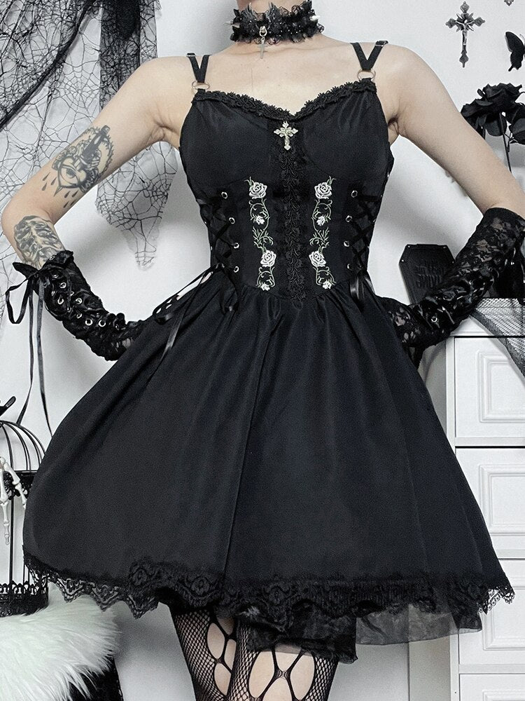 Retro Y2K Gothic Dresses