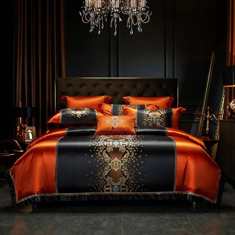 Chic Embroidery Luxury Bedding Set