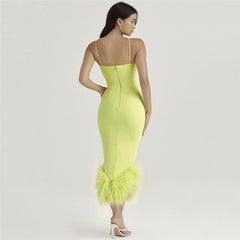 Green Femme Maxi Dress