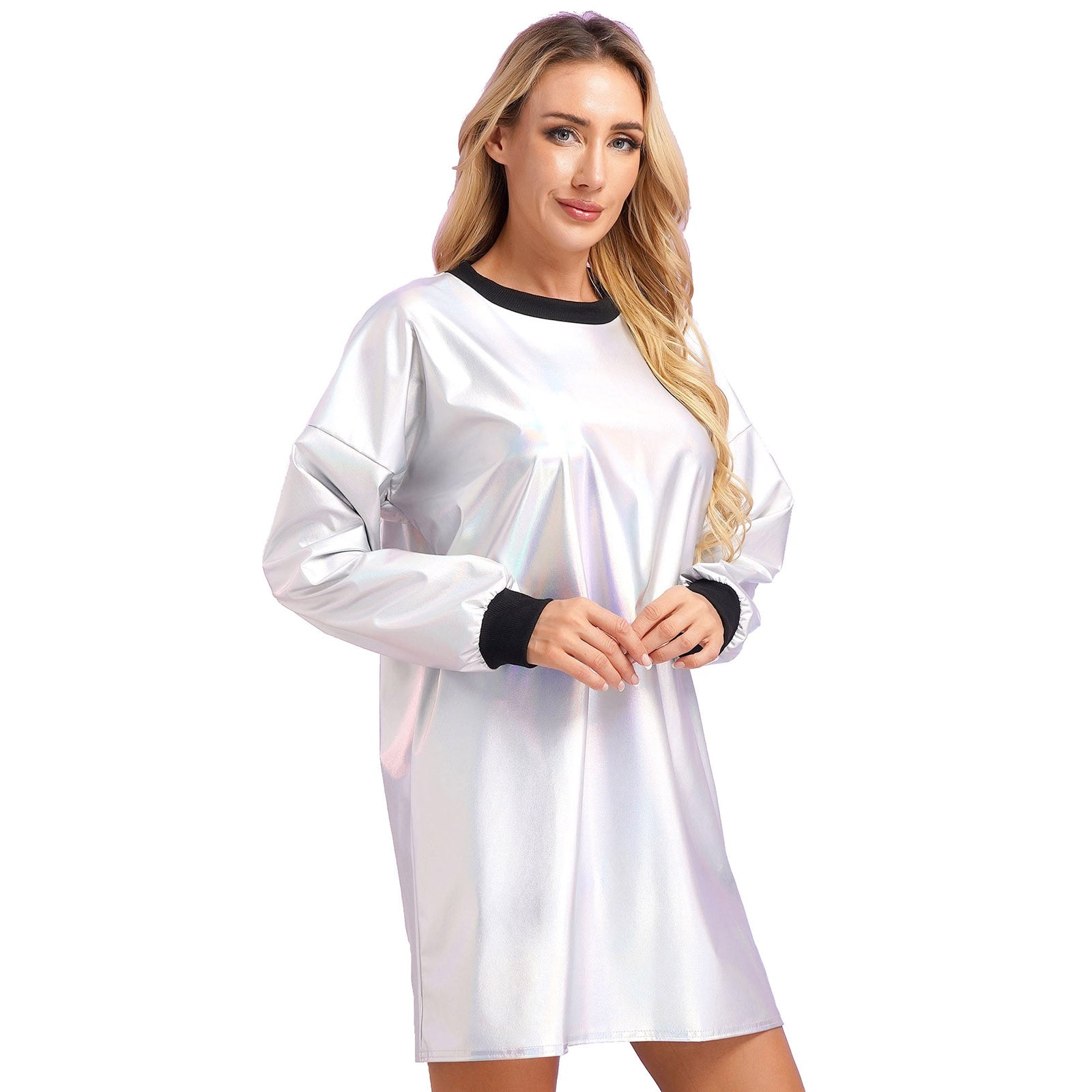 Glamorous Metallic Dance Dress