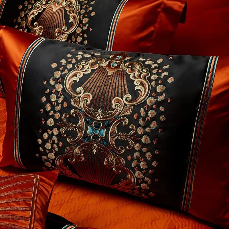 Chic Embroidery Luxury Bedding Set