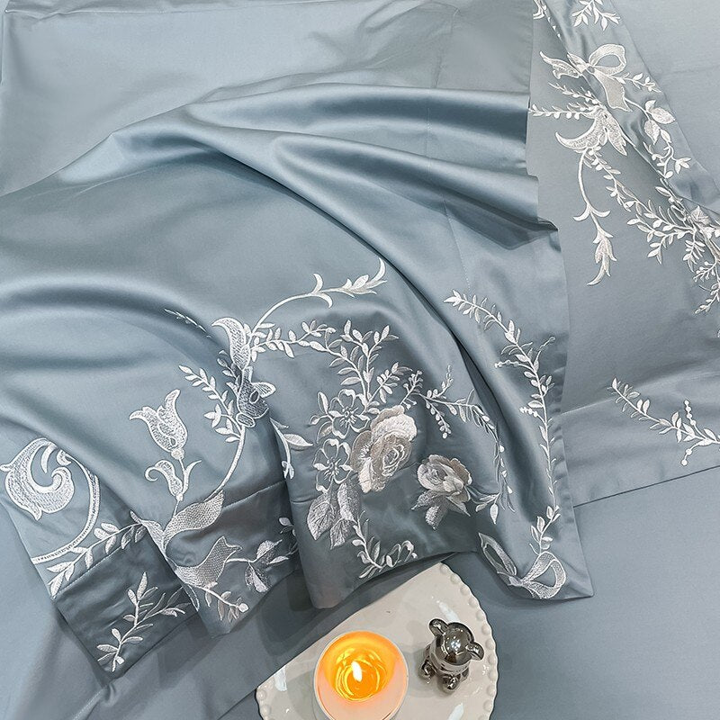 Chic Embroidery Bedding Set