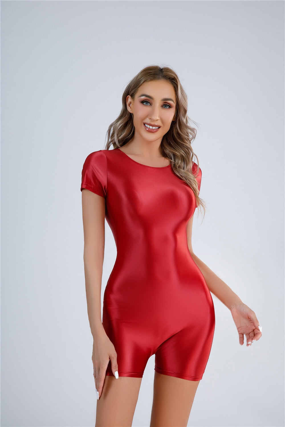 Shiny Leotard Bodysuits