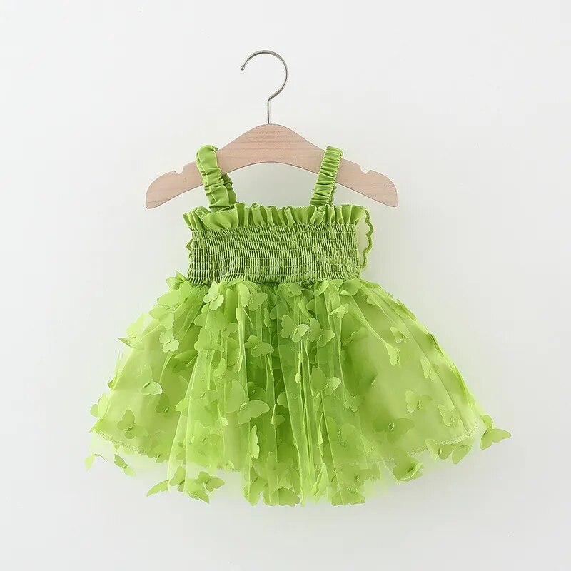 3D Embroidery Princess Dress for Girls