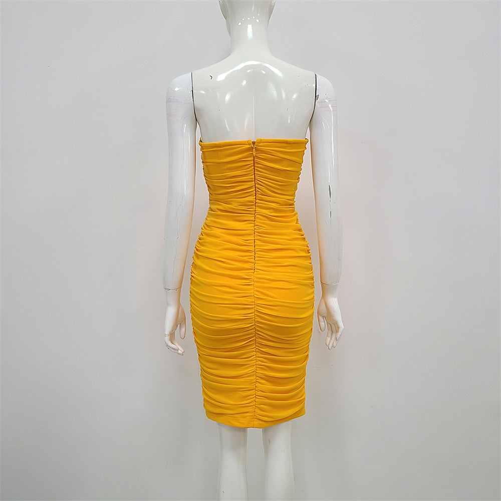 Strapless Bandages Dress 2022