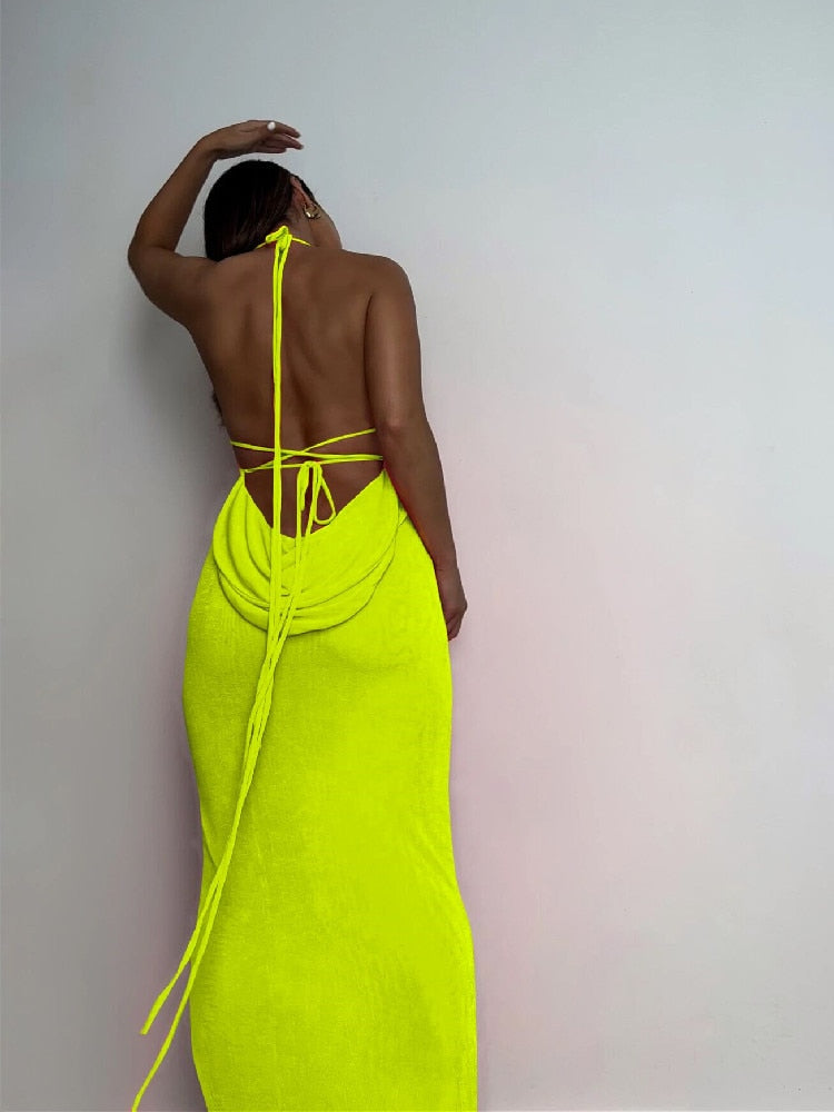 Backless Maxi Dresses