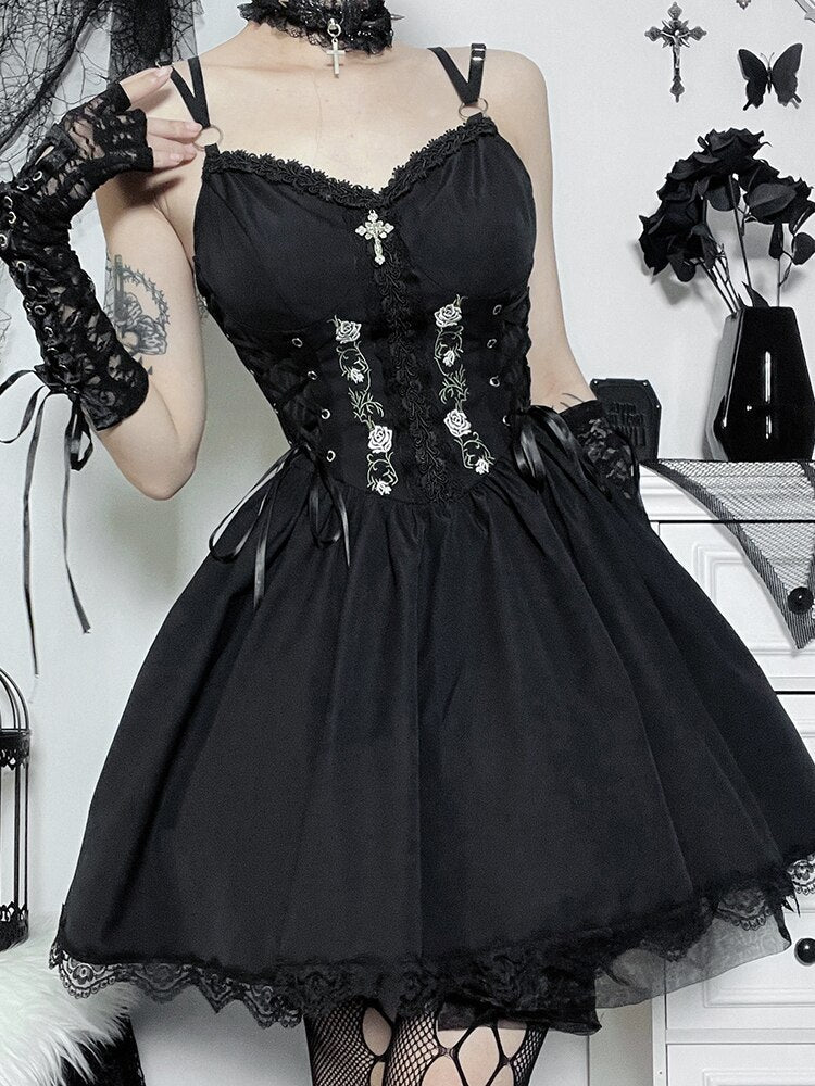 Retro Y2K Gothic Dresses