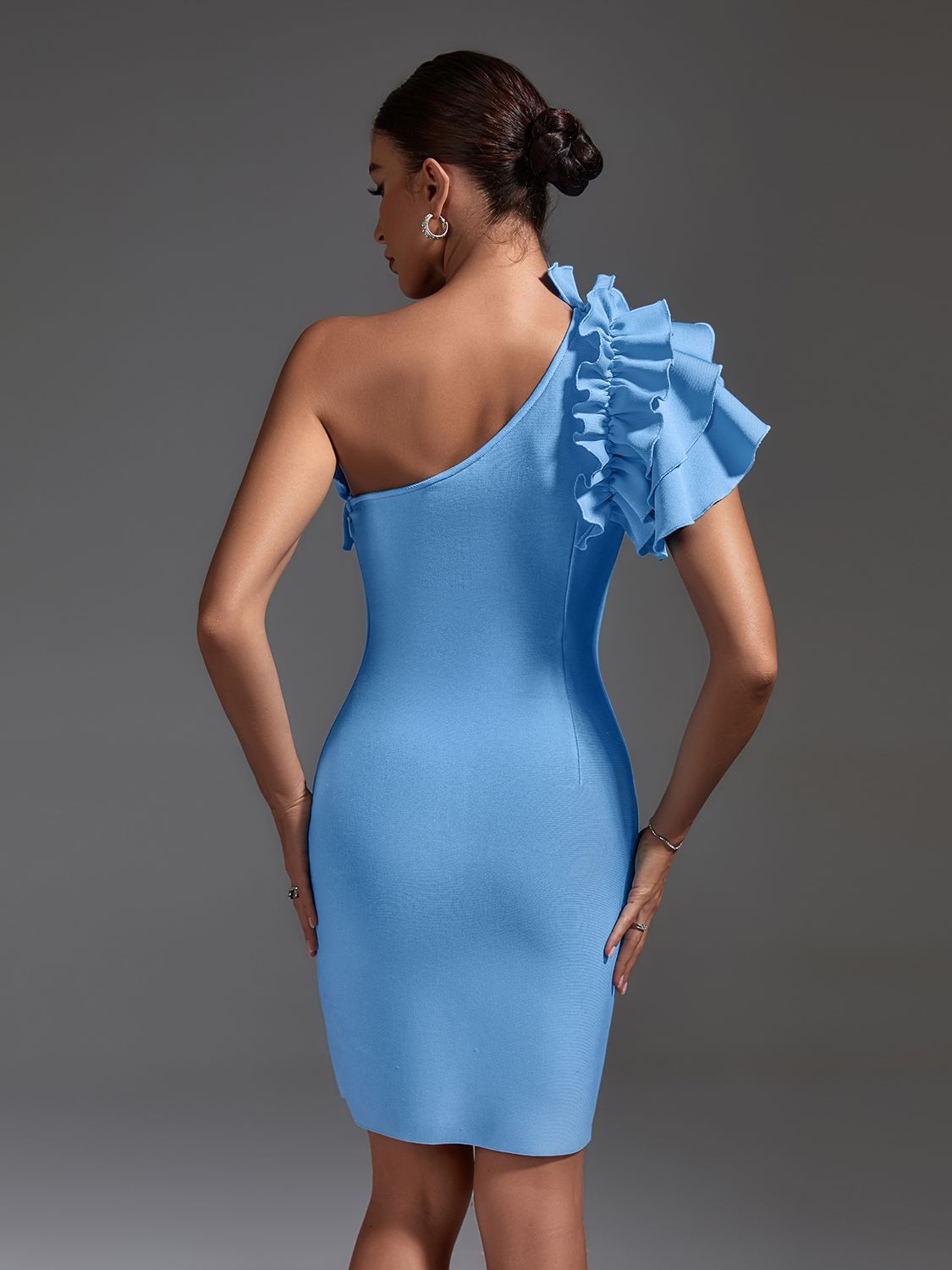 Chic Halter Bodycon Evening Dress