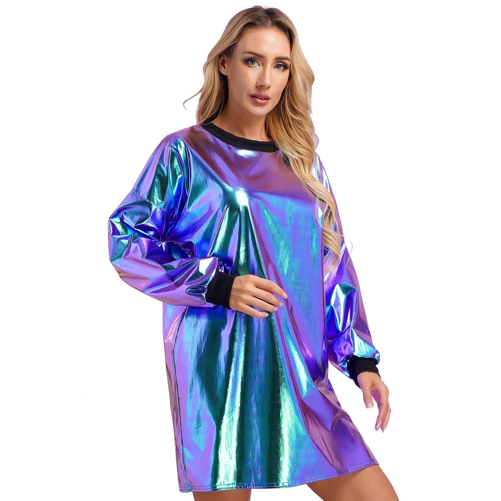 Glamorous Metallic Dance Dress