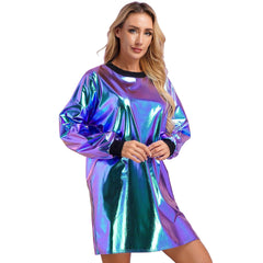 Glamorous Metallic Dance Dress