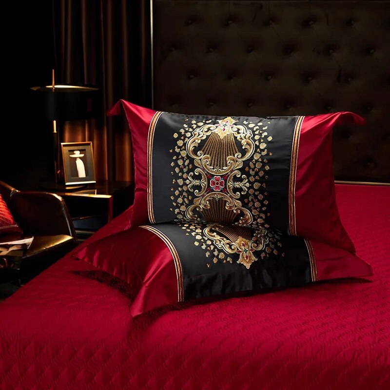 Chic Embroidery Luxury Bedding Set