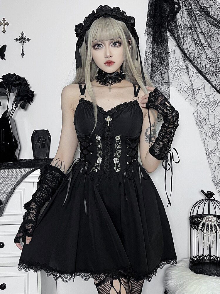 Retro Y2K Gothic Dresses