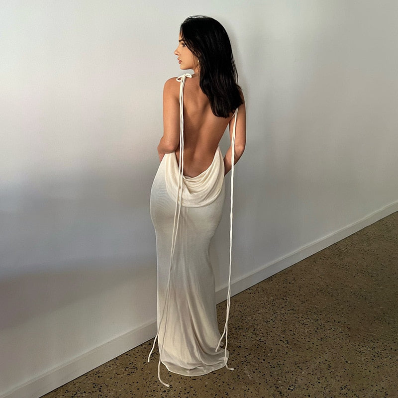 Backless Maxi Dresses