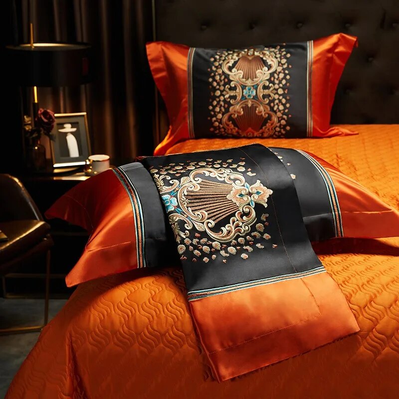 Chic Embroidery Luxury Bedding Set