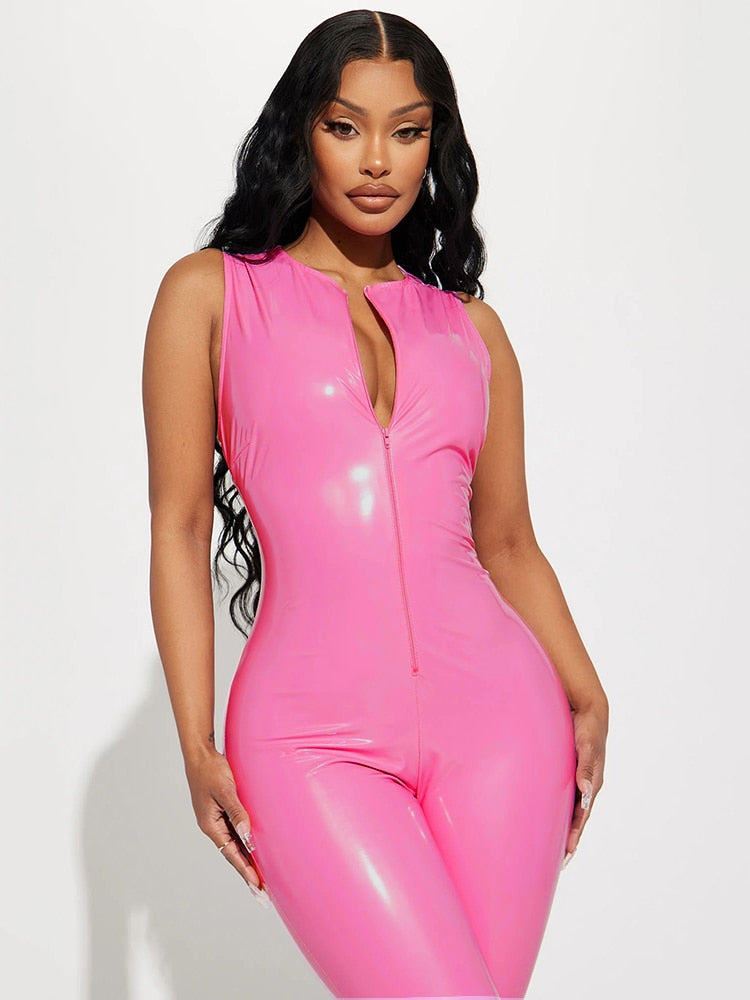 PVC Shiny Jumpsuits