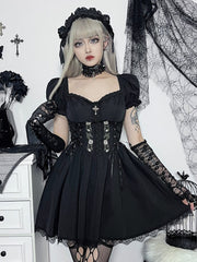 Retro Y2K Gothic Dresses