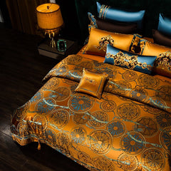 Chic Luxury Jacquard Bedding Set