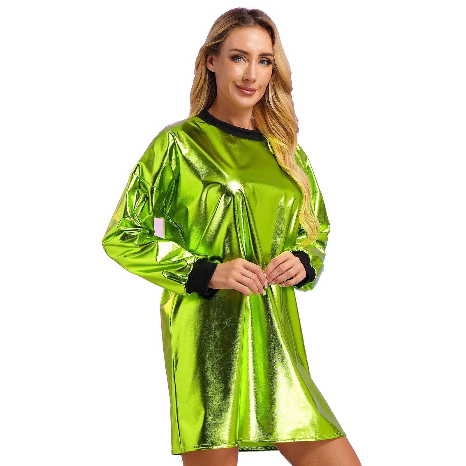 Glamorous Metallic Dance Dress