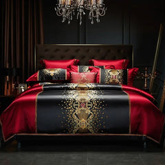 Chic Embroidery Luxury Bedding Set