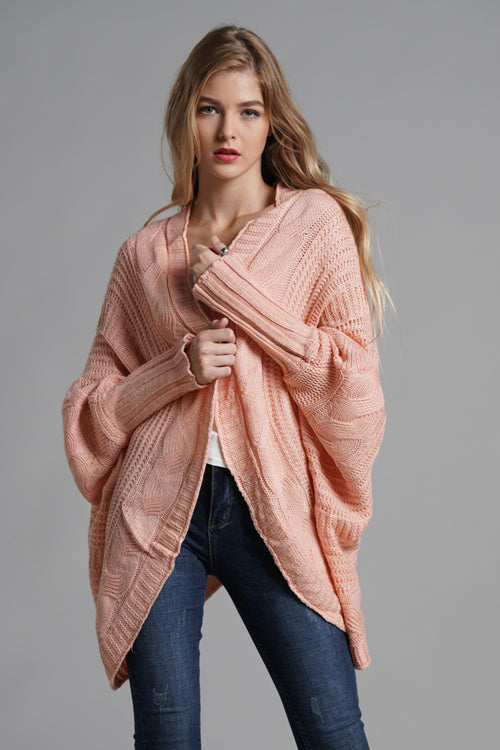 Winchester Pink Knit Cardigan Sweater