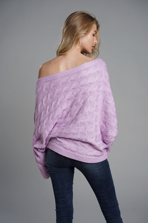 Ticket to Cozy Rose Knit Sweater - 2 Colors