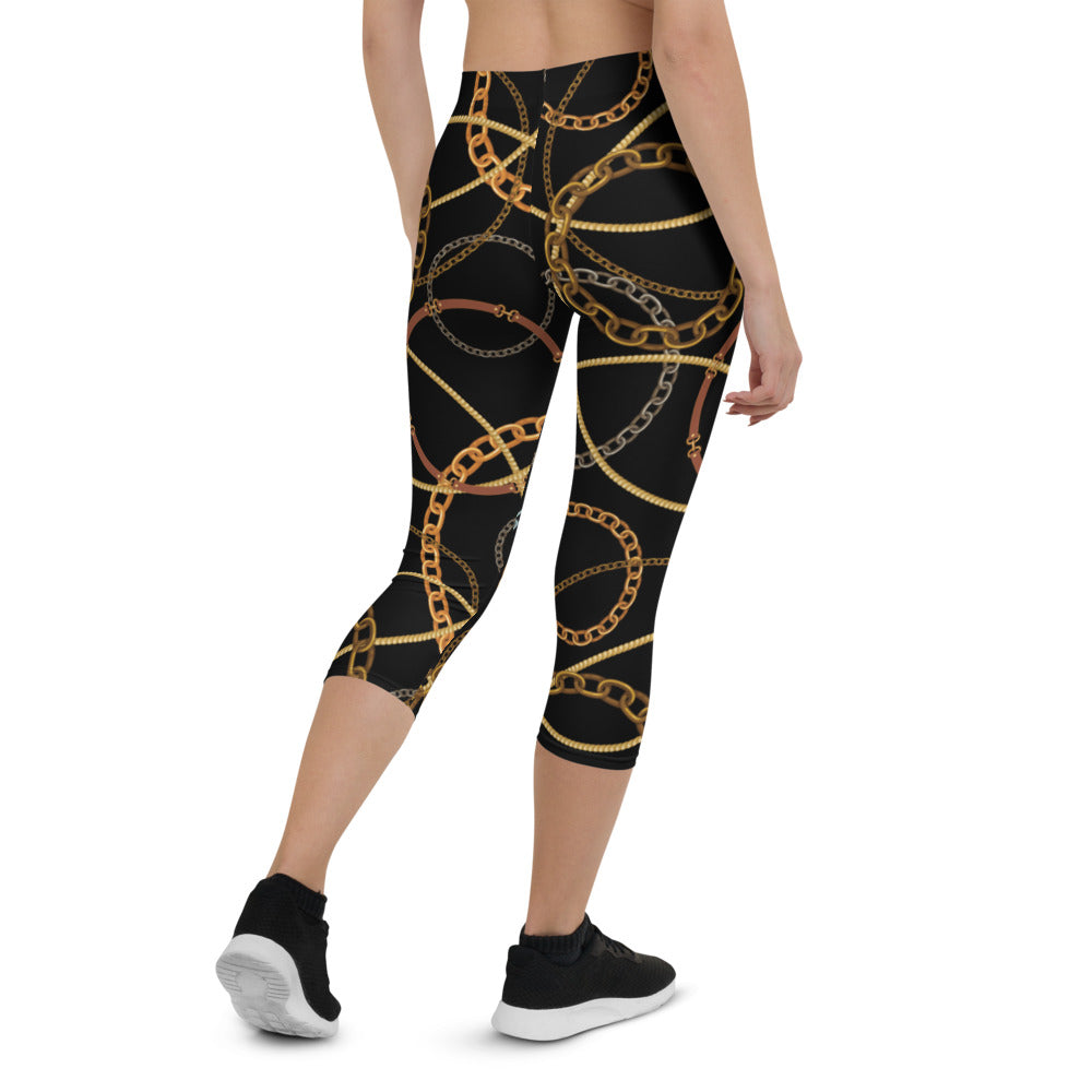 Chains Capri Leggings