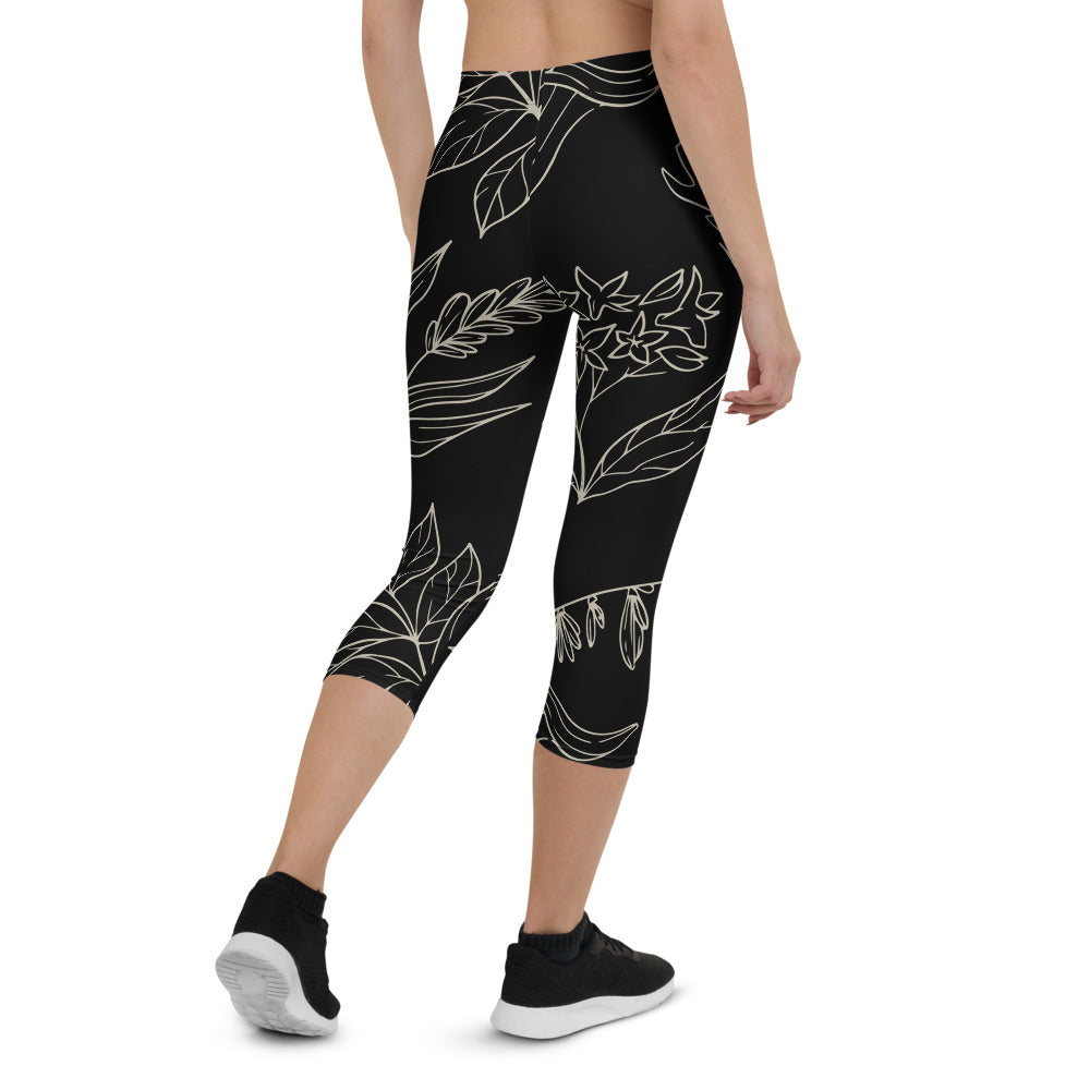 Indigo Capri Leggings