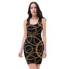 Chains Sublimation Cut & Sew Dress