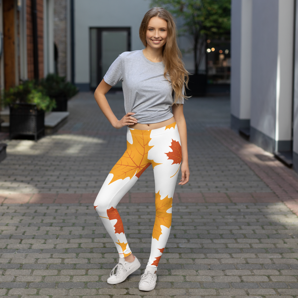 Autumn leaves Leggings