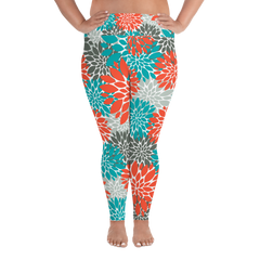 All-Over Print Plus Size Leggings