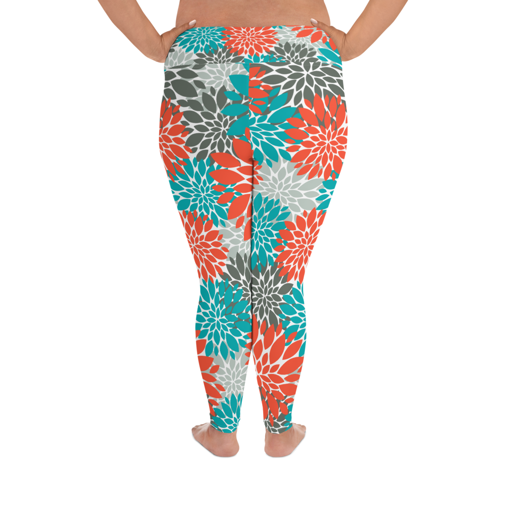 All-Over Print Plus Size Leggings