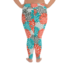 All-Over Print Plus Size Leggings