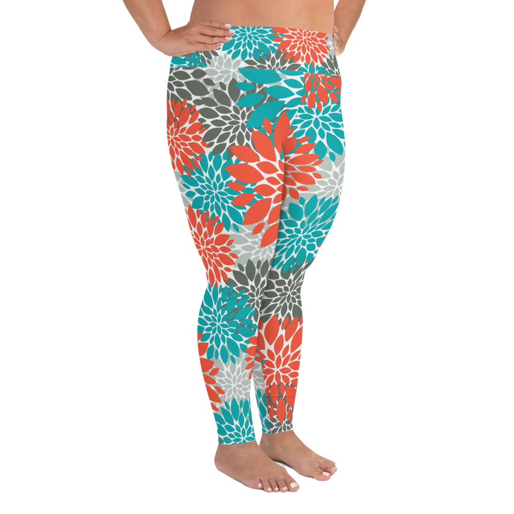 All-Over Print Plus Size Leggings