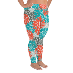 All-Over Print Plus Size Leggings