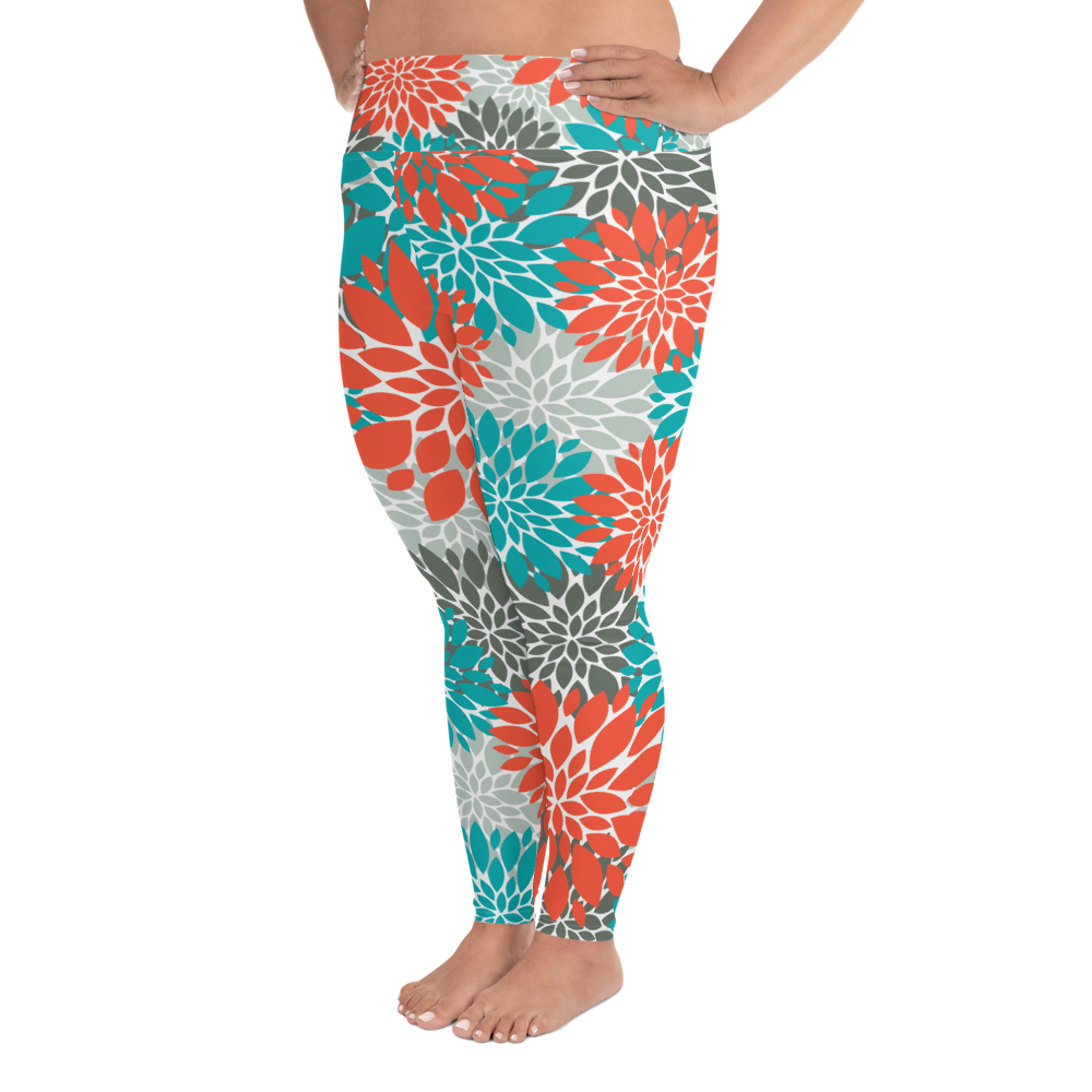 All-Over Print Plus Size Leggings