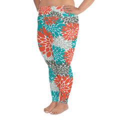 All-Over Print Plus Size Leggings