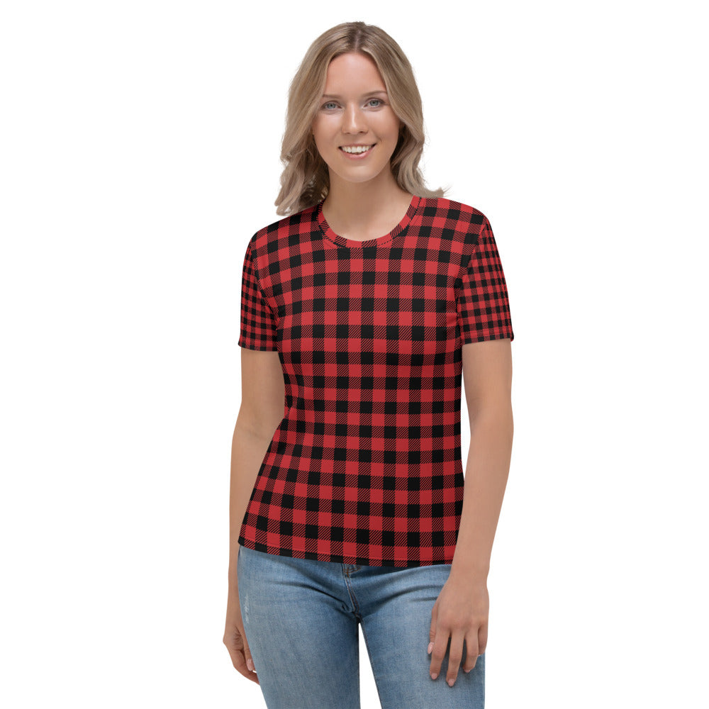 Buffalo-Plaid Women's T-shirt