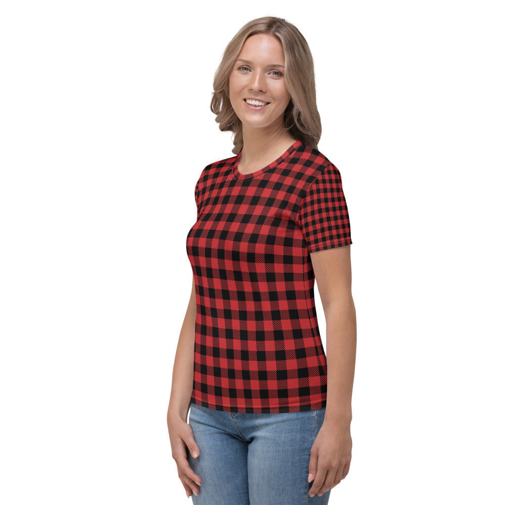 Buffalo-Plaid Women's T-shirt