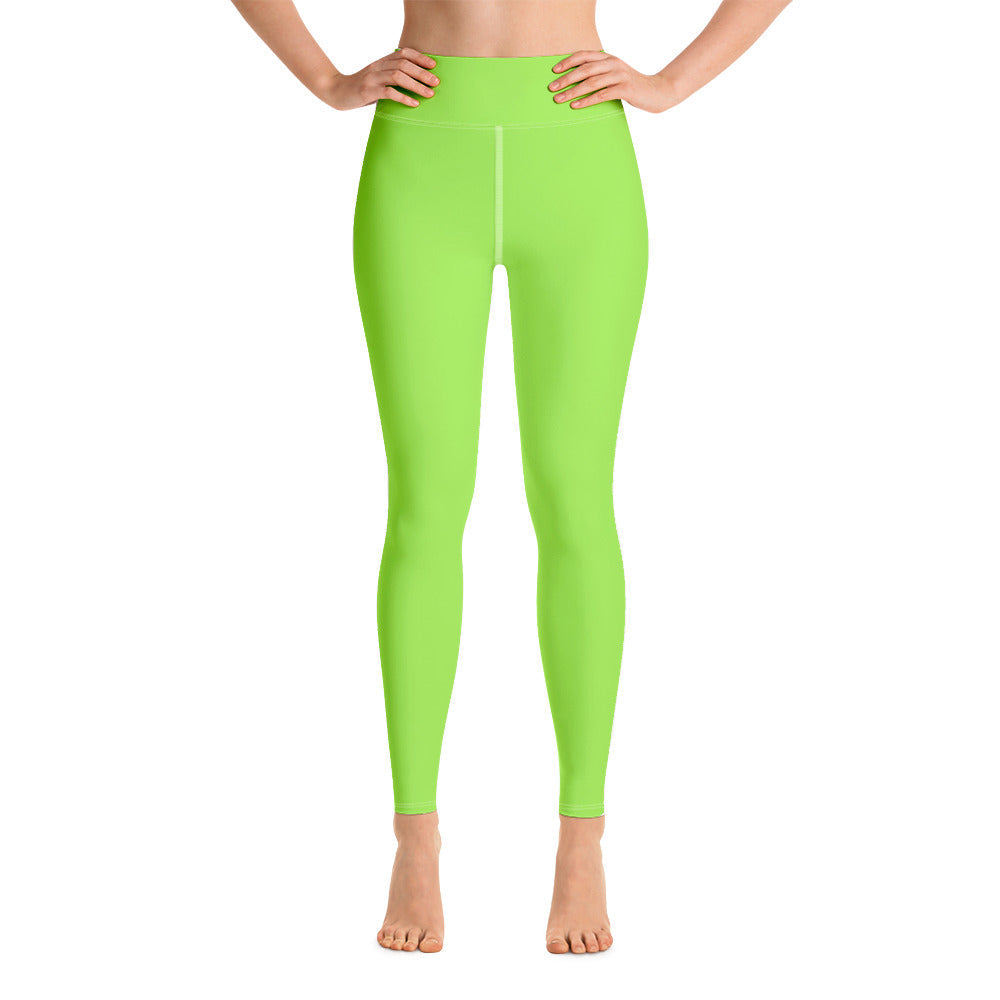 Lime Green Yoga Leggings