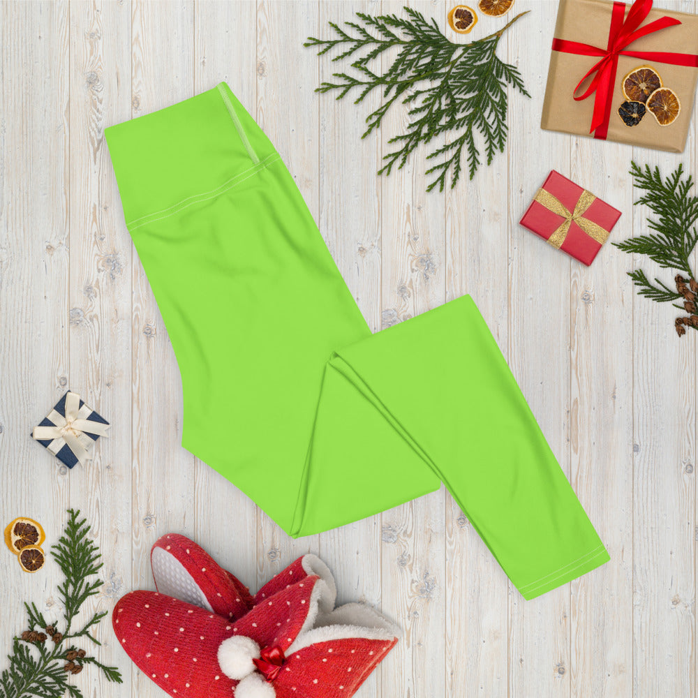 Lime Green Yoga Leggings