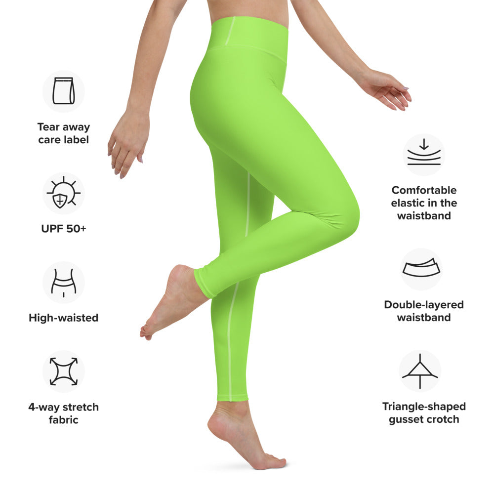 Lime Green Yoga Leggings