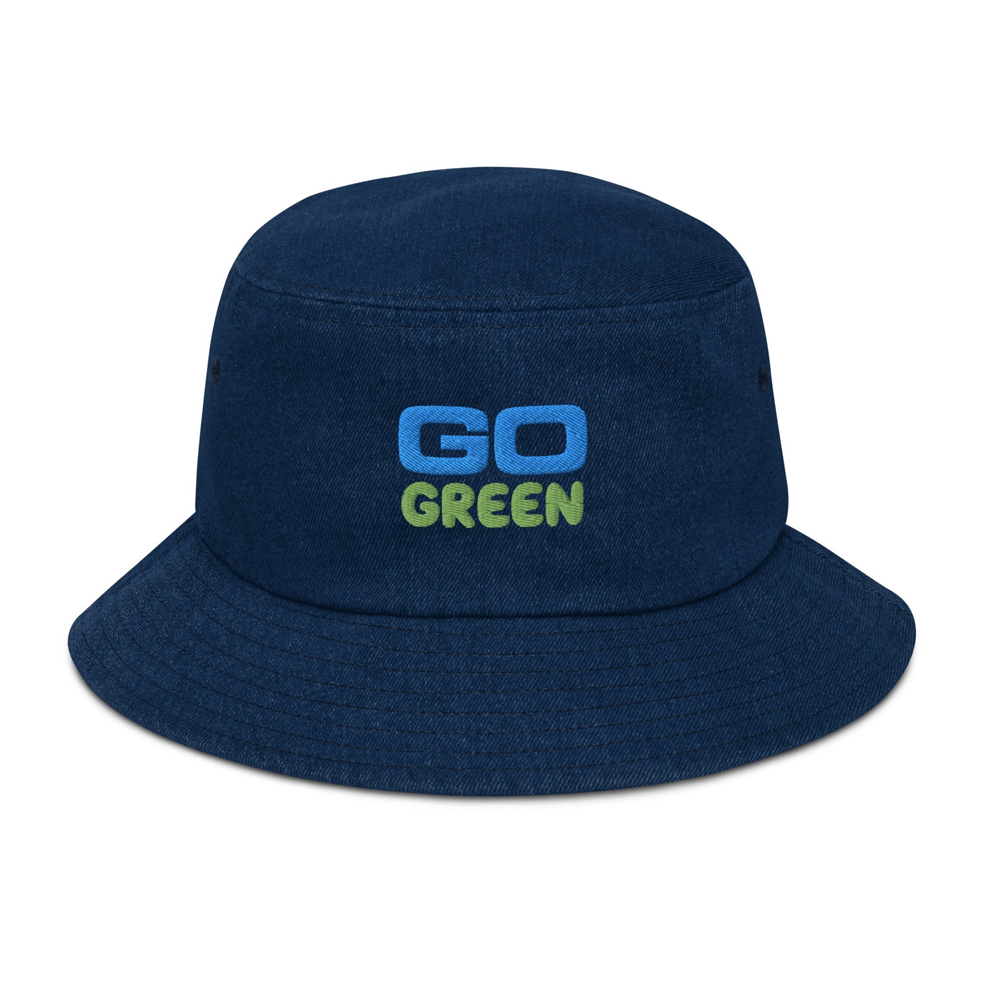 Go Green Denim bucket hat