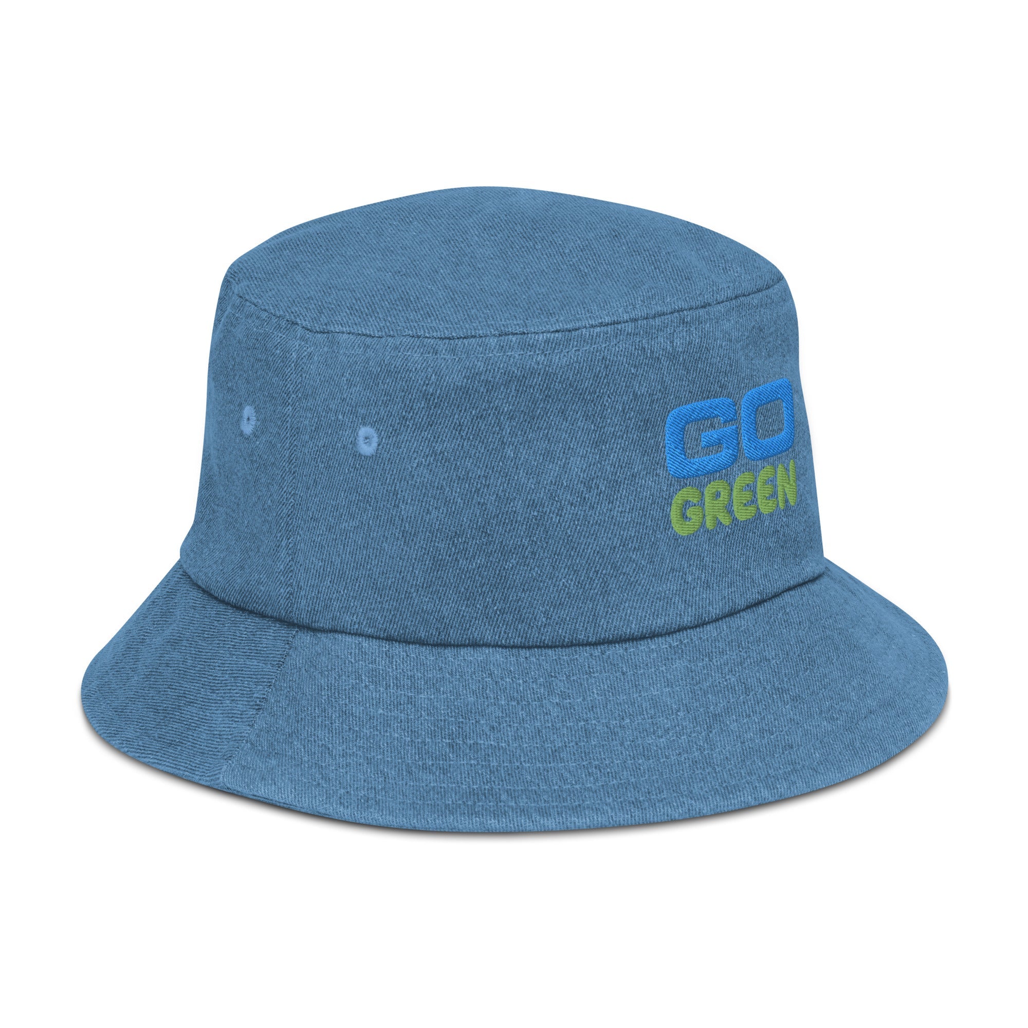 Go Green Denim bucket hat