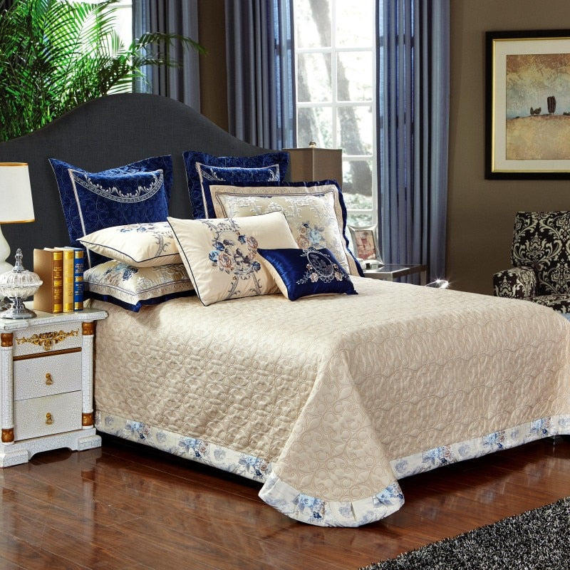 4/6/10Pcs Luxury Royal Bedding Set