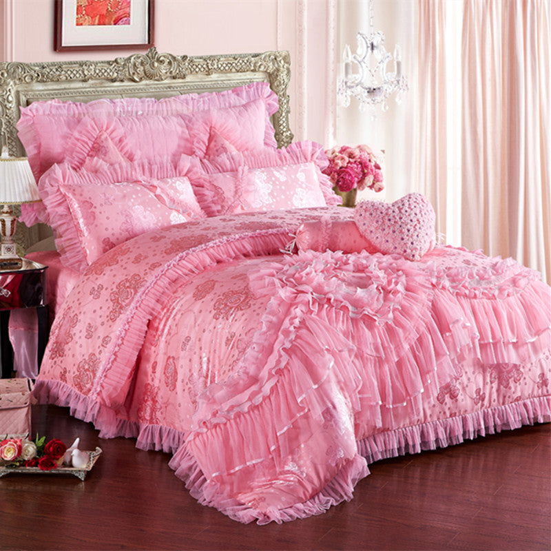 Luxury Royal Lace Bedding Set