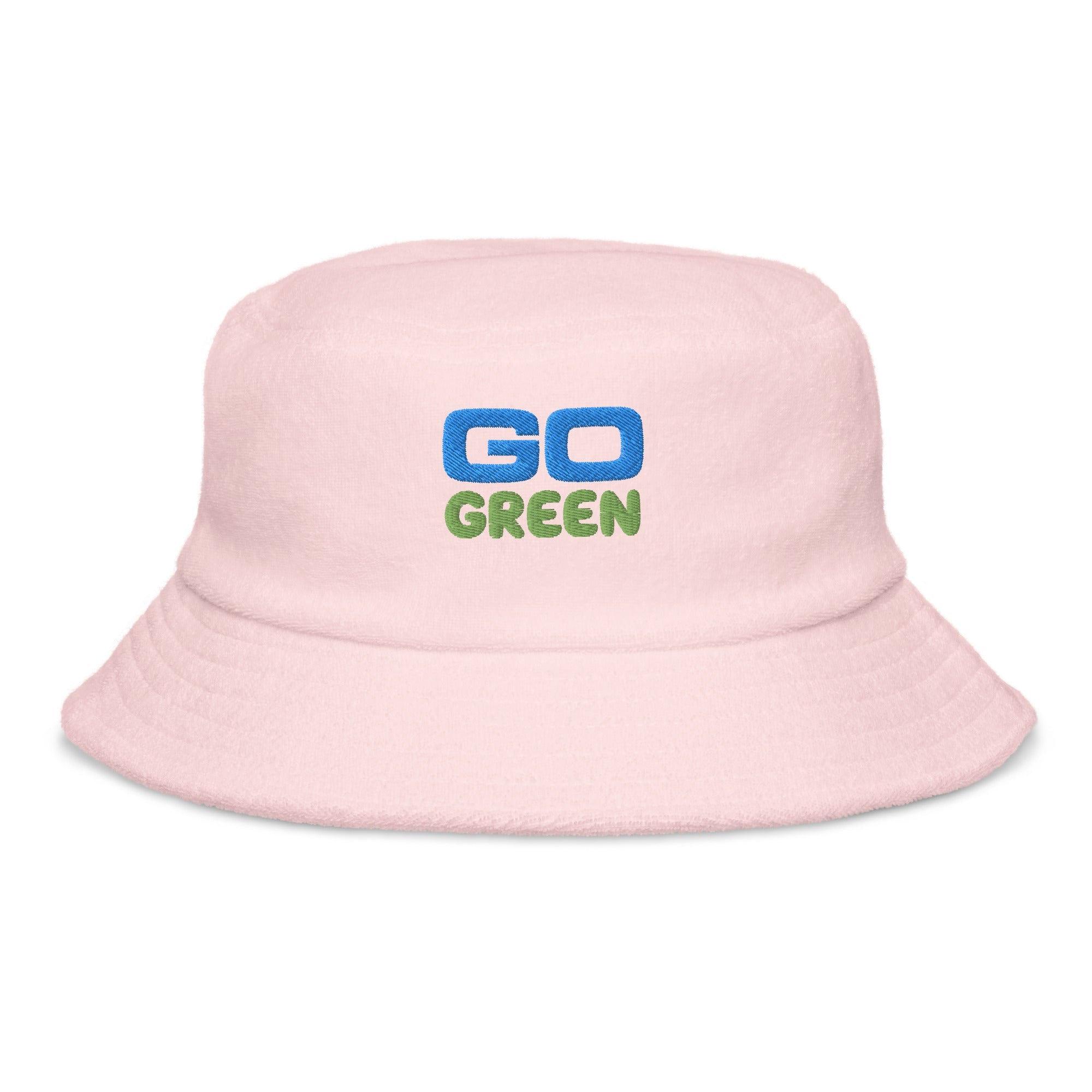 Go Green Terry cloth bucket hat